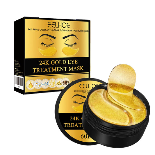 (60pcs) 24K Gold Eye Mask